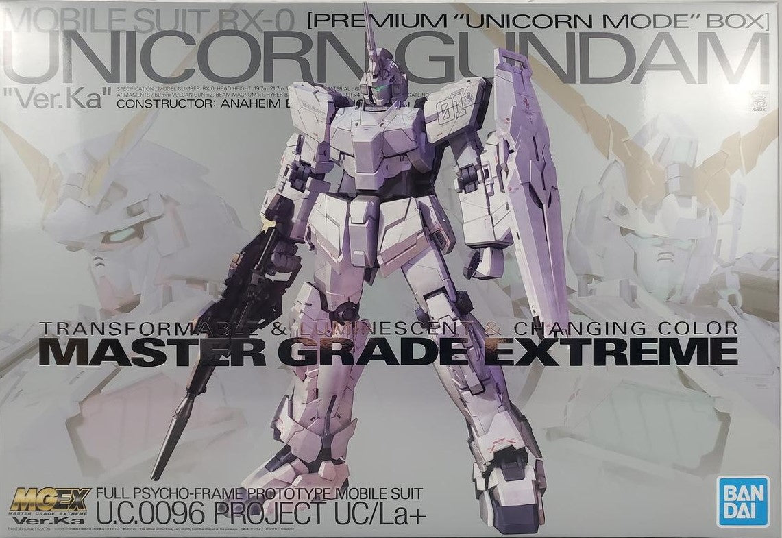 MGEX Unicorn Gundam Ver. Ka (Premium “Unicorn Mode” Box) – The