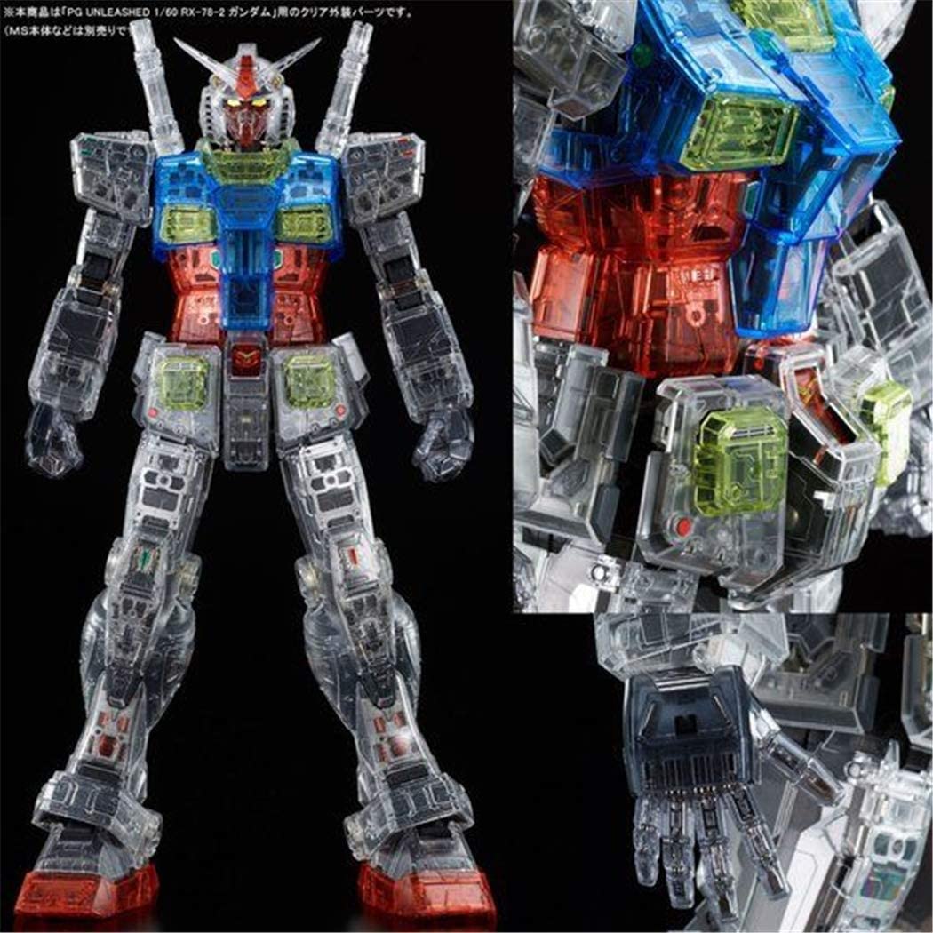PG UNLEASHED RX-78-2 Gundam Clear Color Body