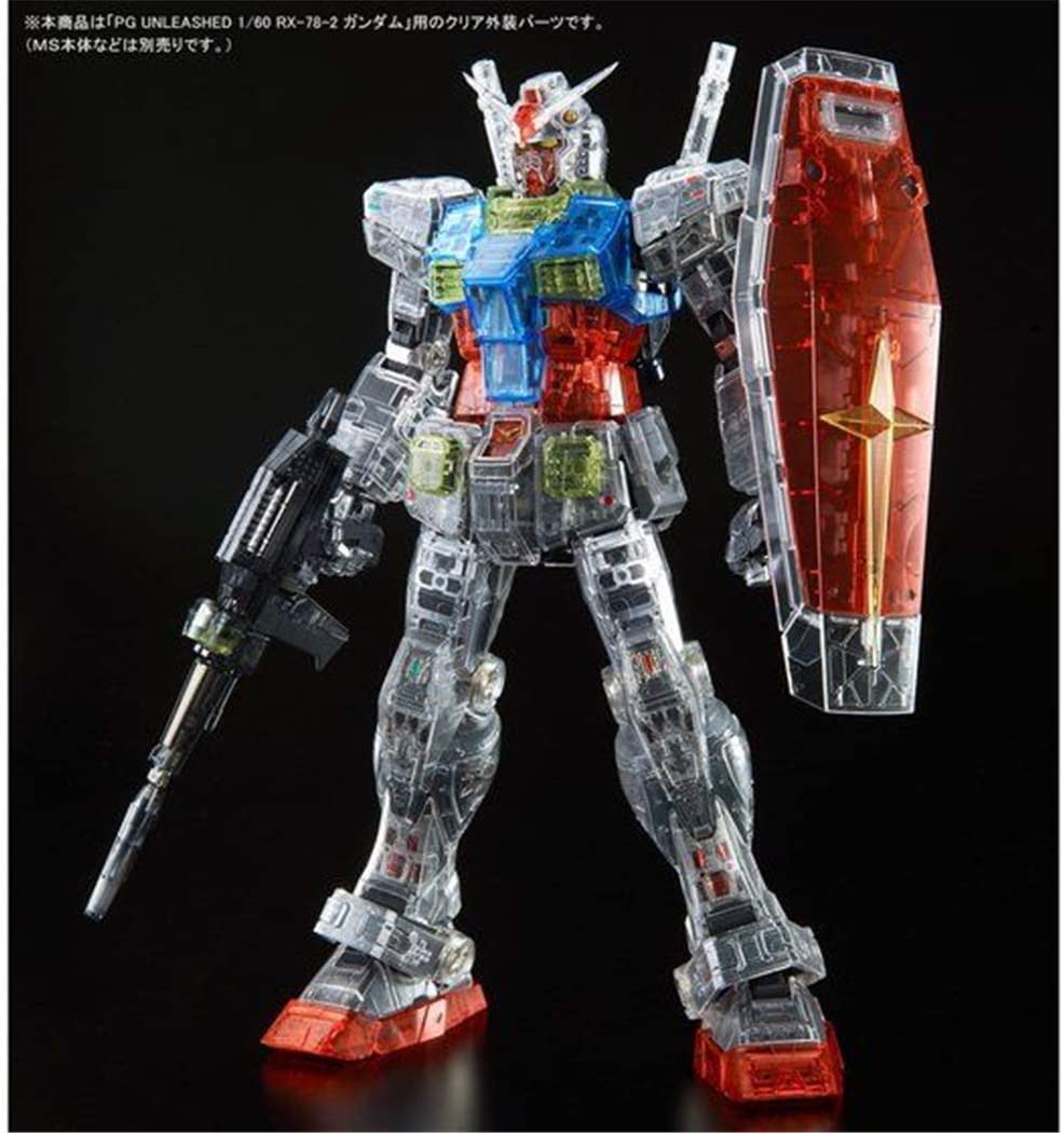 PG UNLEASHED RX-78-2 Gundam Clear Color Body