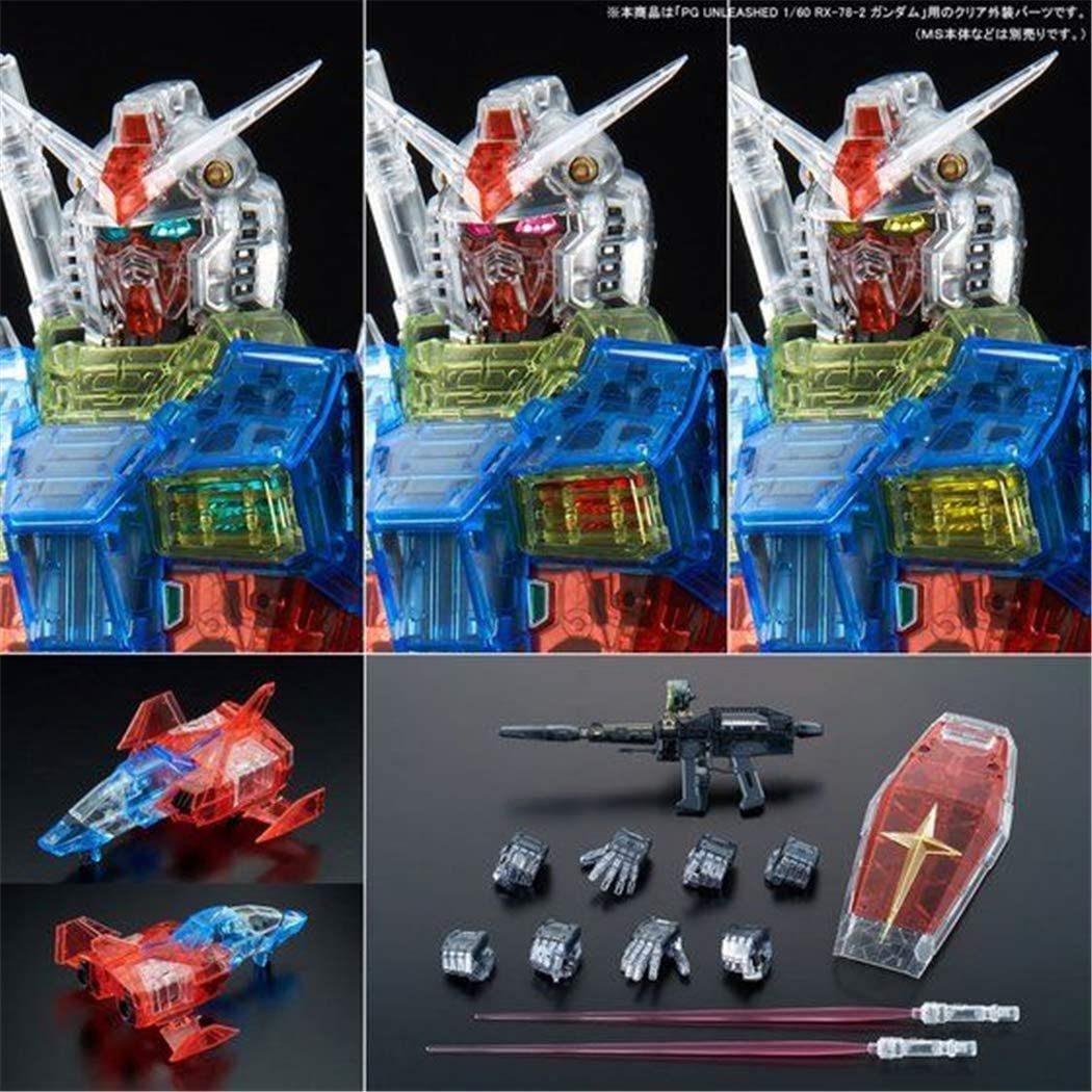 PG UNLEASHED RX-78-2 Gundam Clear Color Body