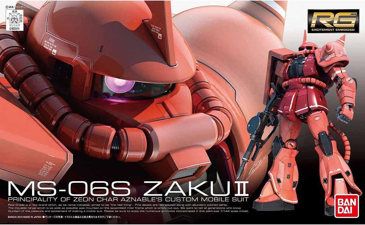 RG MS-06S Zaku II Char Aznable