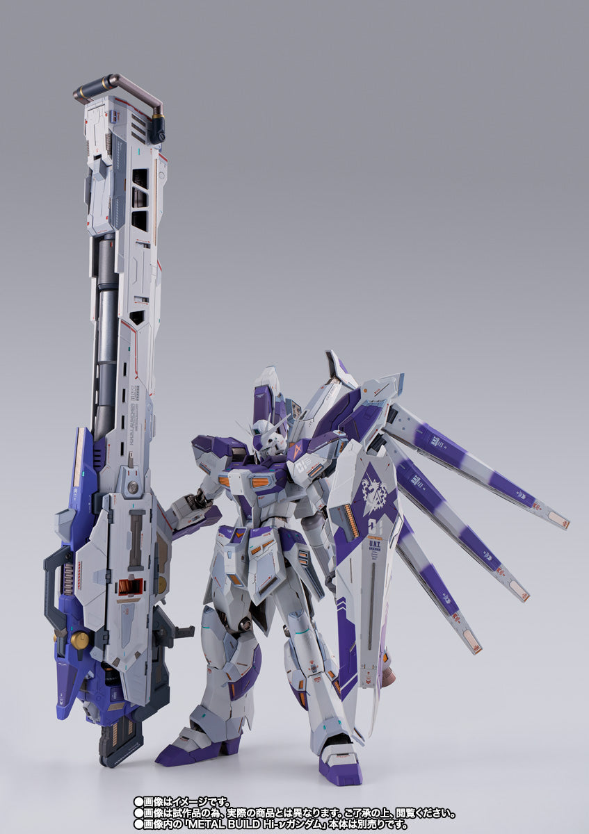 Metal Build Hi-Nu Gundam and Hyper Mega Bazooka Set