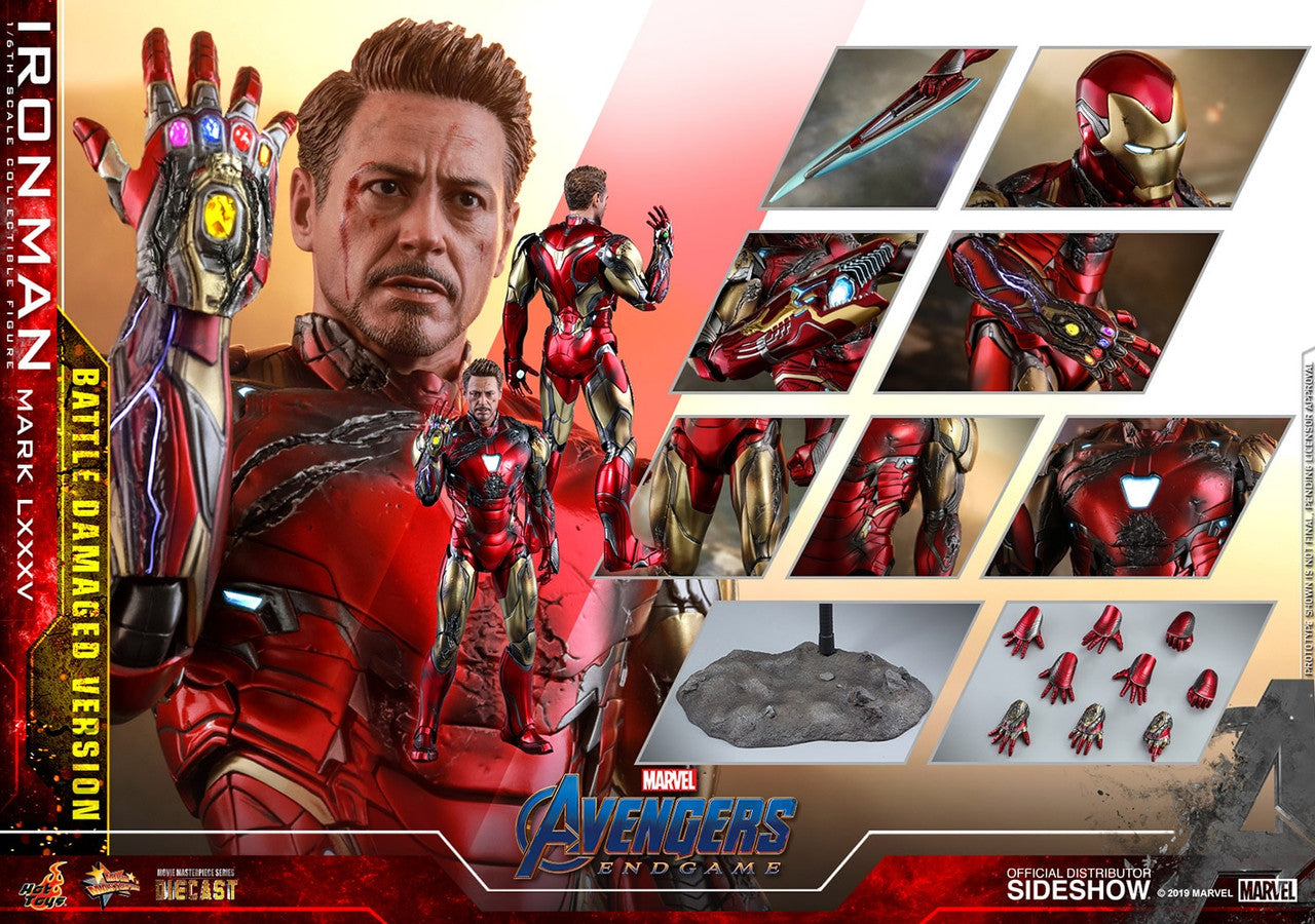 Hot Toys - Iron Man Mark LXXXV (Battle Damaged Version)