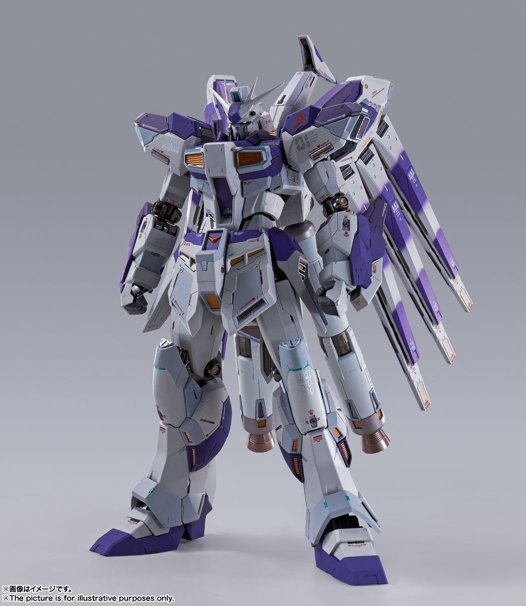 Metal Build Hi-Nu Gundam and Hyper Mega Bazooka Set