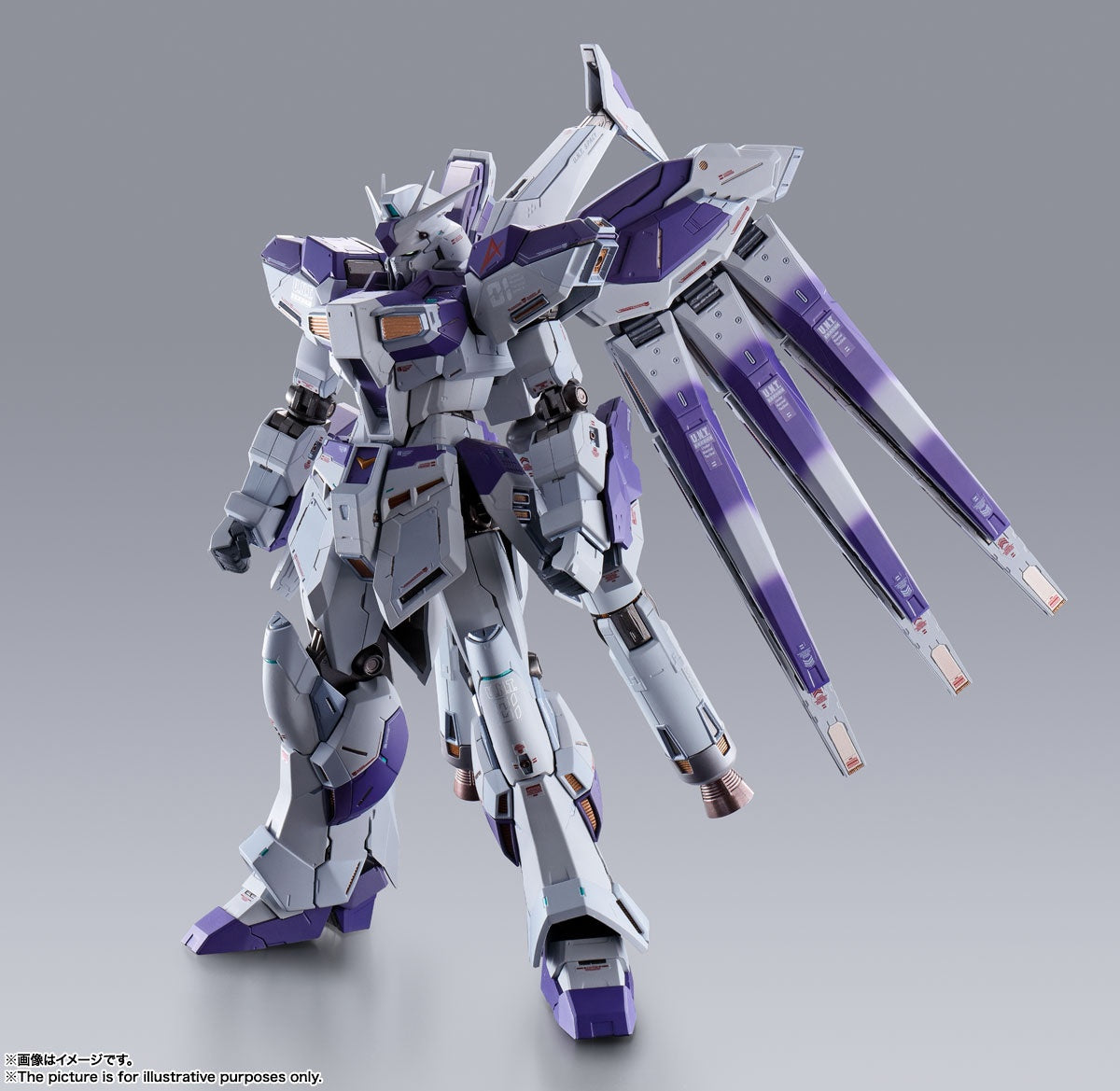 Metal Build Hi-Nu Gundam and Hyper Mega Bazooka Set