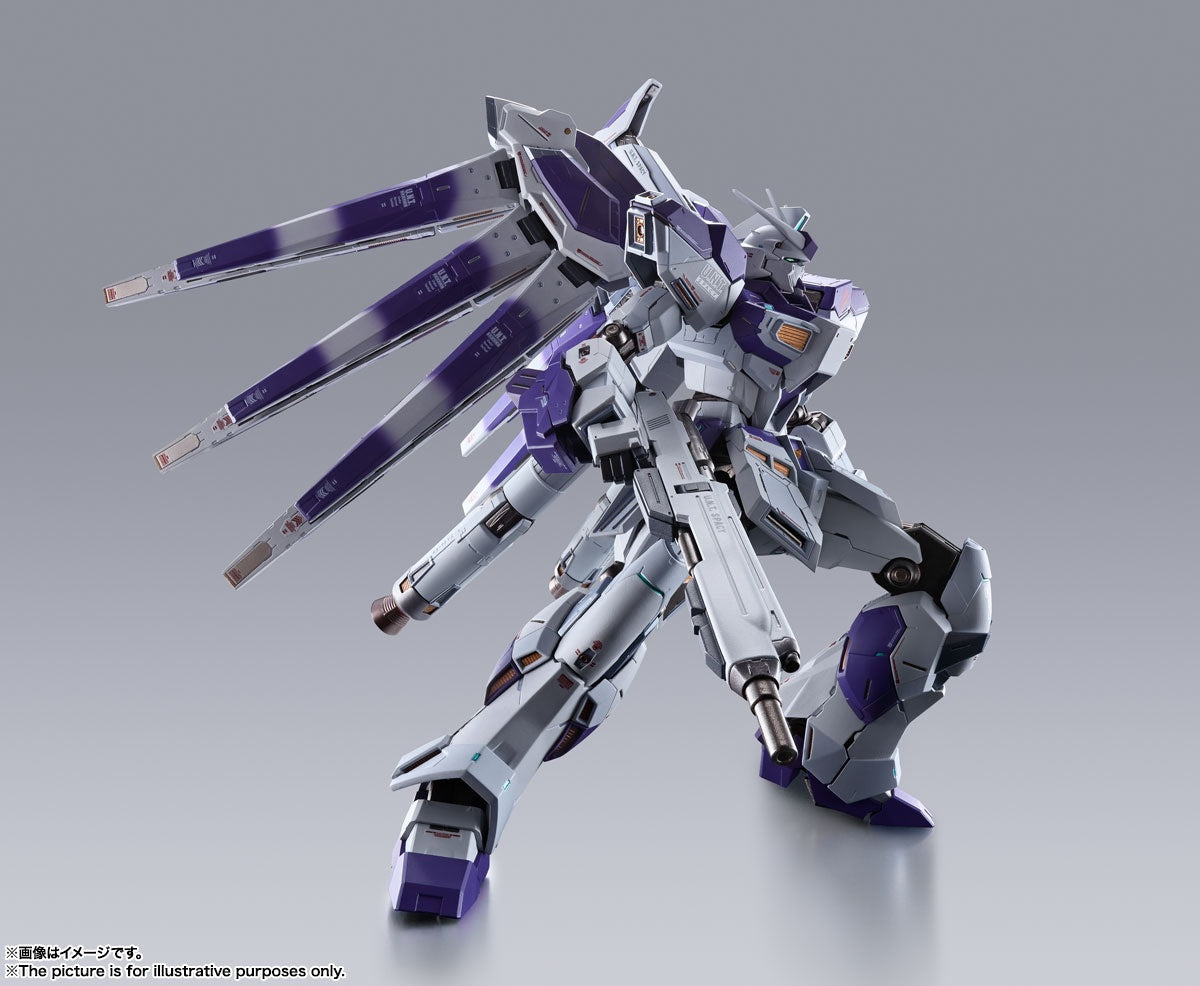 Metal Build Hi-Nu Gundam and Hyper Mega Bazooka Set