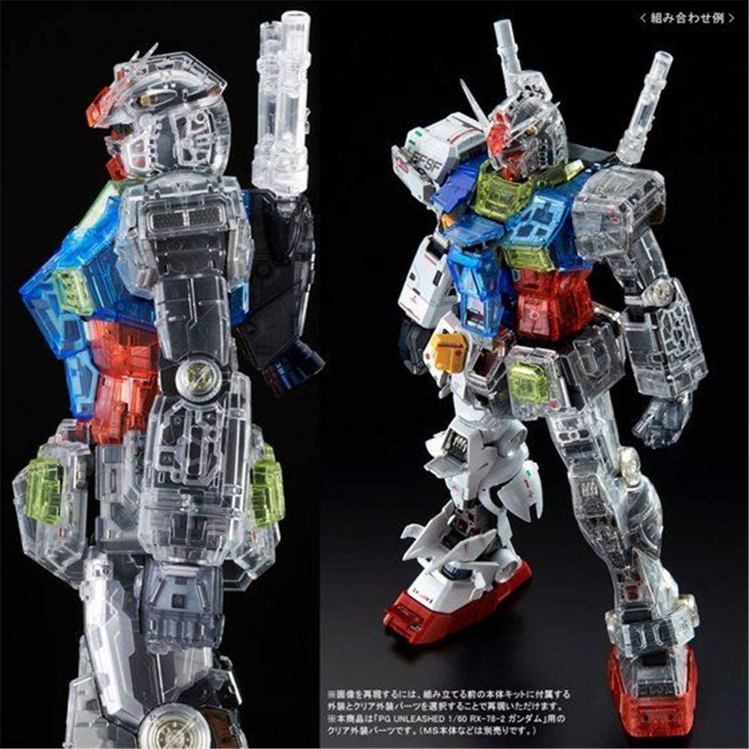 PG UNLEASHED RX-78-2 Gundam Clear Color Body