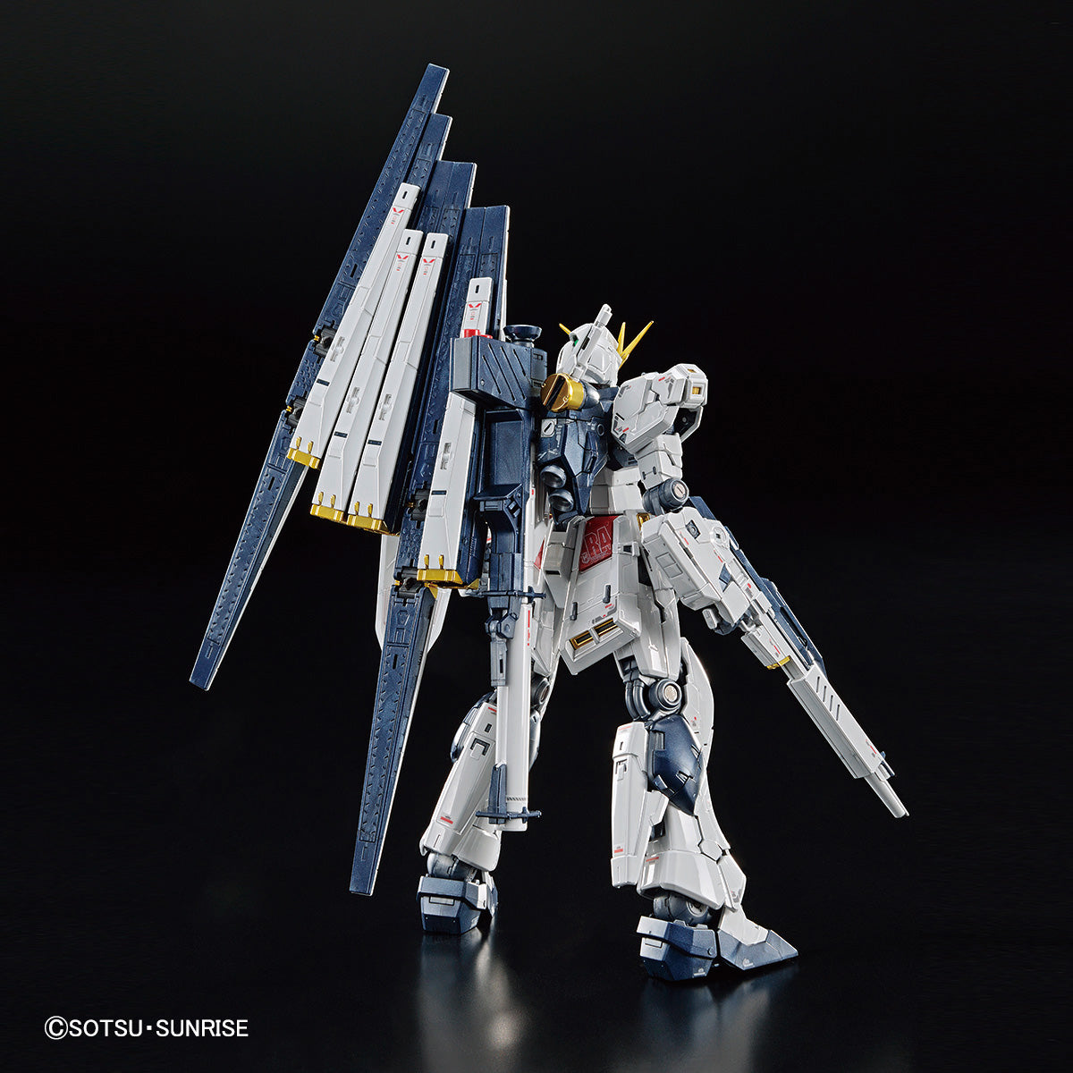 RG Nu Gundam (Titanium Finish) Gundam Base Limited